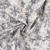 100% Cotton Digital Fabric Christmas Camo Snowflakes Winter Festive Crafty