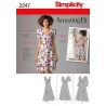Simplicity Sewing Pattern 2247 Misses' & Plus Size Amazing Fit Dresses