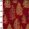 100% Cotton Fabric John Louden Christmas Tree Fern Evergreen Festive Xmas