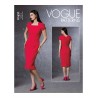 Vogue Sewing Pattern V1631 Misses' Dress Custom Fit Pencil Dress