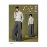 Vogue Sewing Pattern V1642 Misses' Top and Trousers