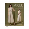Vogue Sewing Pattern V1647 Paco Peralta Misses' Jumpsuit