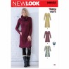 New Look Sewing Pattern N6632 Misses' Knit Empire Dresses