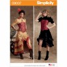 Simplicity Sewing Pattern S9007 Misses' Steampunk Costumes Cosplay Halloween