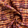 100% Cotton Fabric Tie Dye Stripy Stripe Ombre 140cm Wide