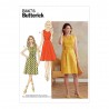 Butterick Sewing Pattern B6676 Misses' Dress Semi Fitted Bodice