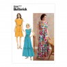 Butterick Sewing Pattern B6677 Misses' Sleeveless Dress & Sash