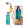 Butterick Sewing Pattern B6683 Misses' Caftan Tunic Top Maxi Dress Loose Fit