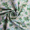 100% Cotton Poplin Fabric Small Bunched Roses Floral Flower Latch Street