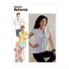 Butterick Sewing Pattern B6684 Misses' Blouses Tops with Neck & Sleeve Options