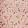 100% Cotton Poplin Fabric Printed Ditsy Floral Roses Flower Rose Bouquet Sky Rd