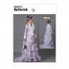 Butterick Sewing Pattern B6692 Misses' Victorian Bustled Skirt & Jacket Costume