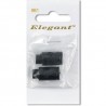 Sirdar Elegant Black Adjustable Cord Toggles 25mm 2 Pack 981