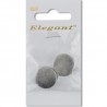 Sirdar Elegant Shanked Burnished Silver Jeans Stud Button 19mm 2 Pack 629