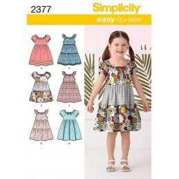 Simplicity Sewing Patterns 2377 Child's Dresses Dress