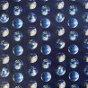 100% Cotton Digital Fabric Oh Sew Planet Earth Space Universe 140cm Wide
