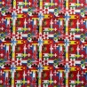 100% Cotton Digital Fabric Oh Sew Patriotic World Flags Jigsaw Puzzle 140cm Wide
