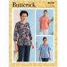 Butterick Sewing Pattern B6732 Misses’ Empire Waist Top With Back Zip