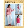 Butterick Sewing Pattern B6740 Misses’ Button Jacket Coat, Top With Back Zip