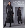 Vogue Sewing Pattern V1721 Misses' Dress With High Neckline Gathered Skirt