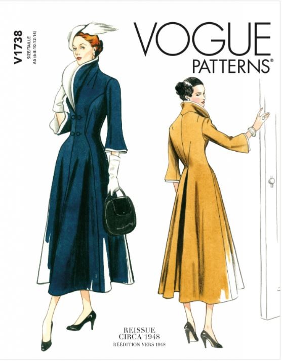 Vogue Sewing Pattern V1738...