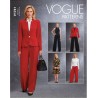 Vogue Sewing Pattern V1741 Misses' Jacket, Top, Dress, Trousers and Jumpsuit
