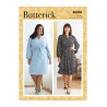 Butterick Sewing Pattern B6806 Misses' V-Neck Dress with Elasticated Waist