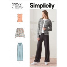 Simplicity 8655 Mimi G High Waisted Pants and Tie Top