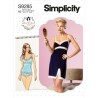 Simplicity Sewing Pattern S9285 Misses' Lace Trimming Camisoles, Slip & Panties