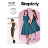 Simplicity Sewing Pattern S9286 Misses' Sleeveless Dress With Skirt Variations
