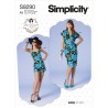 Simplicity Sewing Pattern S9290 Misses' & Petite Bolero Bustier Sarong & Shorts