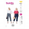 Burda Sewing Pattern 6103 Women's Narrow Leg Jeans Style Trousers