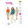 Burda Sewing Pattern 6109 Women's Sweaters Jumpers Sweater Dress Casual