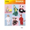 Simplicity Fabric Sewing Pattern 2506 Toddler Costumes