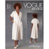 Vogue Sewing Pattern V1777 Misses' Pullover Dress Dropped Shoulder Short Sleeves