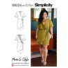 Simplicity Sewing Pattern S9224 Misses' Wrap Dress With Asymmetrical Details