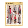 Butterick Sewing Pattern B6795 Misses' Workwear Dress Jacket Top Trousers Skirt