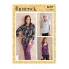 Butterick Sewing Pattern B6797 Misses' Loose Fit Pullover Top Shirt Tunic Blouse