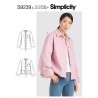 Simplicity Sewing Pattern S9239 Misses' Jacket With Length and Collar Variations