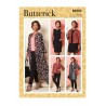 Butterick Sewing Pattern B6802 Misses' Loose Fit Jacket Coat and Dress Trousers
