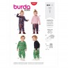 Burda Sewing Pattern 9293 Babies Toddlers Coat Jacket Shirt and Trousers
