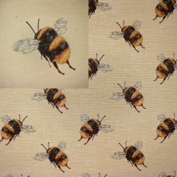 Tapestry Fabric Bumble Bee...