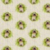 Cotton Rich Linen Look Fabric Novelty Pug Or Panel Upholstery