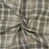 Cotton Rich Linen Look Upholstery Fabric Highland Tartan Check Autumn Gingham