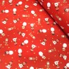 100% Cotton Fabric Lifestyle Christmas Tumbling Characters Santa 140cm Wide