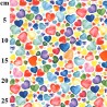 100% Cotton Digital Fabric Rose & Hubble Love Hearts Valentines 150cm Wide