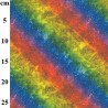 100% Cotton Digital Fabric Rose & Hubble Rainbow Galaxy Universe 150cm Wide