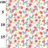100% Cotton Digital Fabric Rose & Hubble Country Meadow Butterflies 150cm Wide