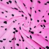 Super Soft Cuddle Fleece Paint Splash Spots Polka Dots 145cm Wide