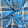 100% Brushed Cotton Fabric Checks Tartan Flannel Winceyette Soft